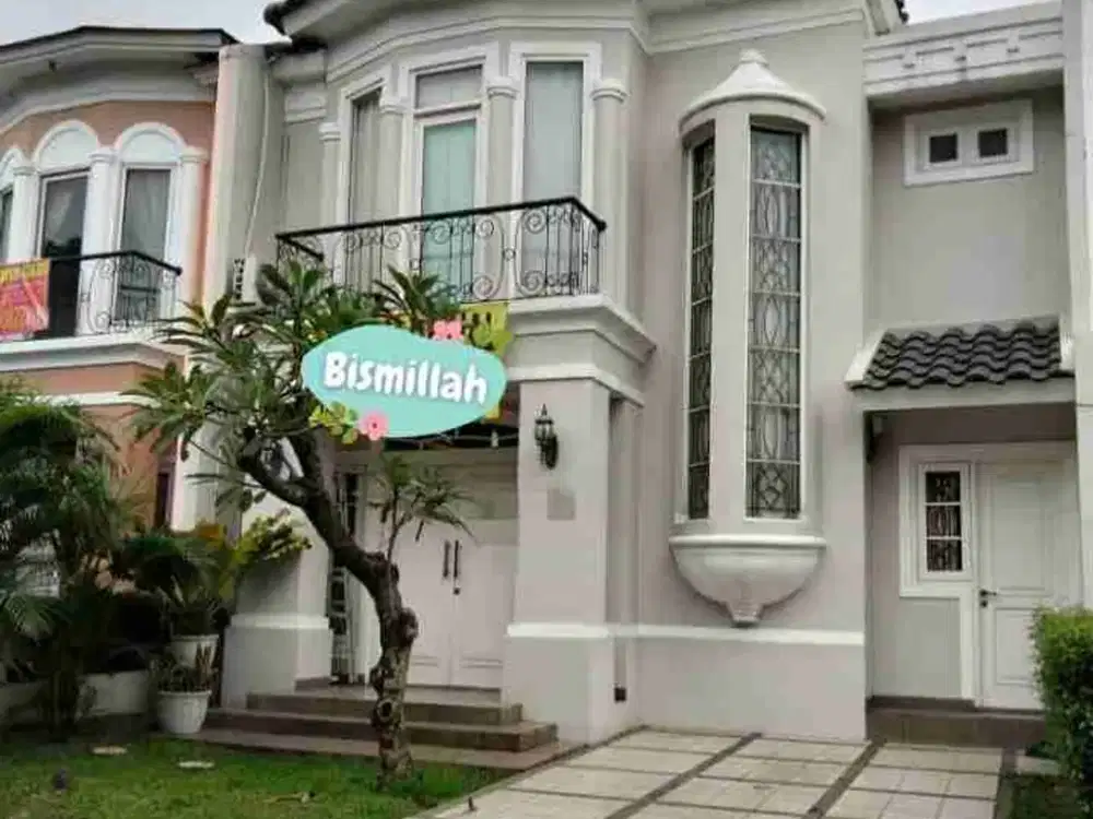 Rumah mewah Full Furnish Raffles Hills Cibubur nego sampai deal