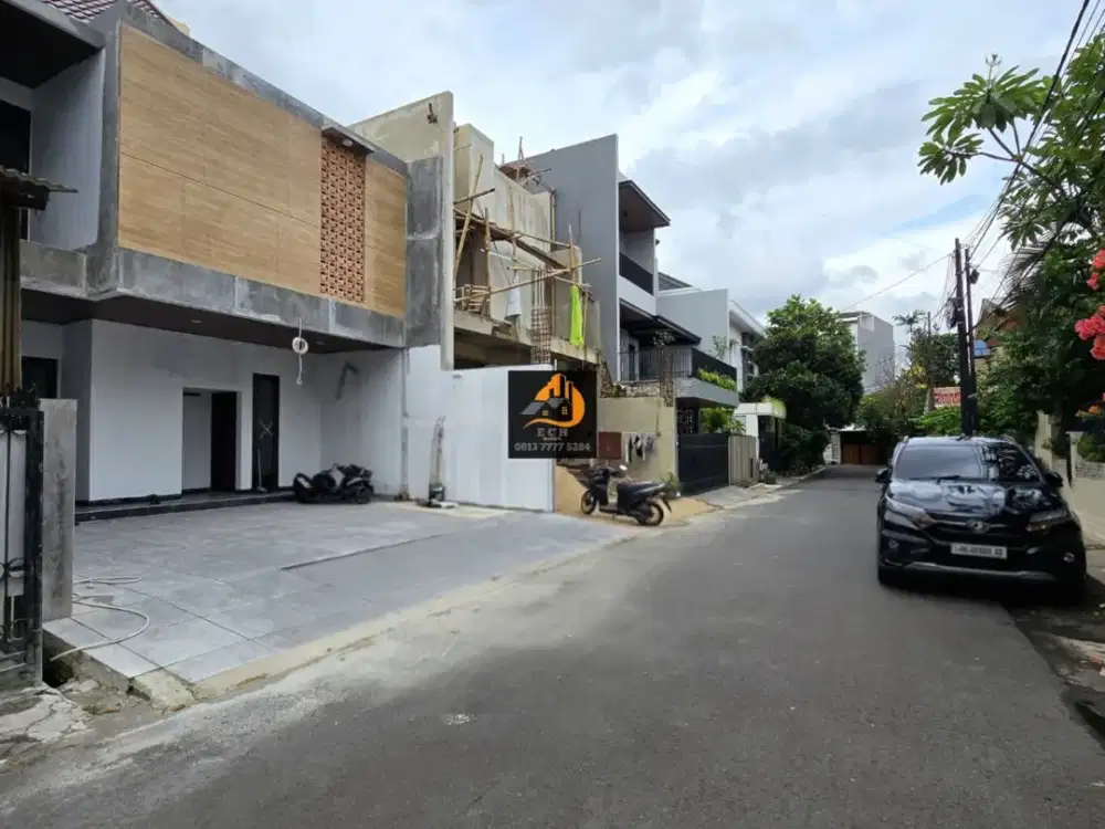 TP91. Rumah Baru Design Modern Minimalis Di Cempaka Putih Jakarta Pusat