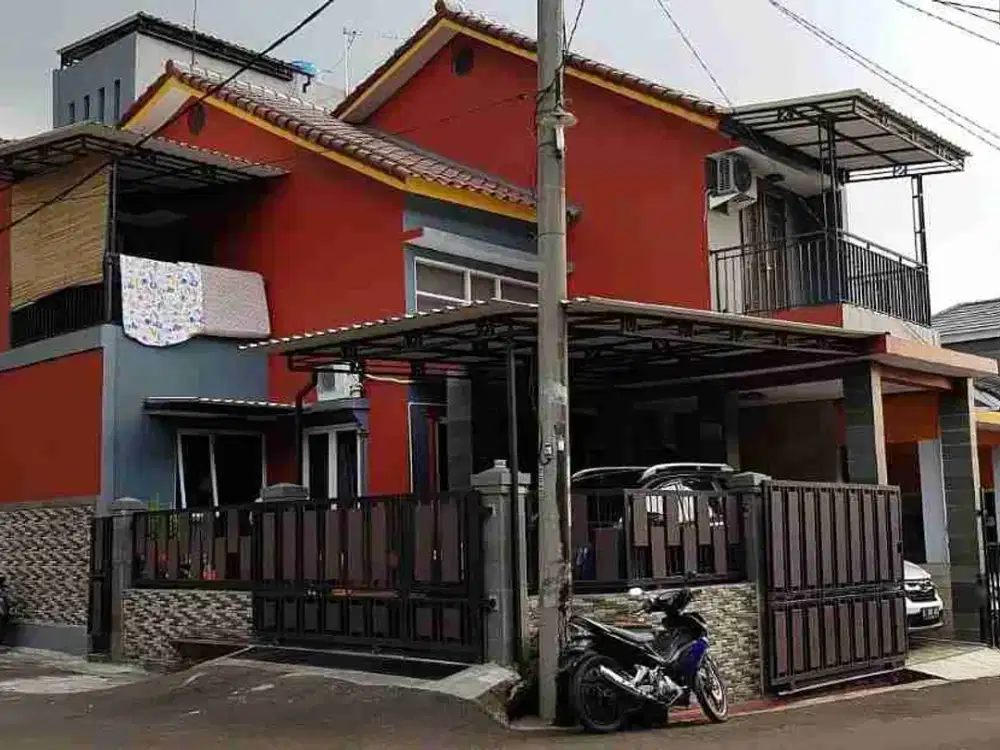 Rumah cantik huk dalam cluster di Tipar Mekarsari Depok