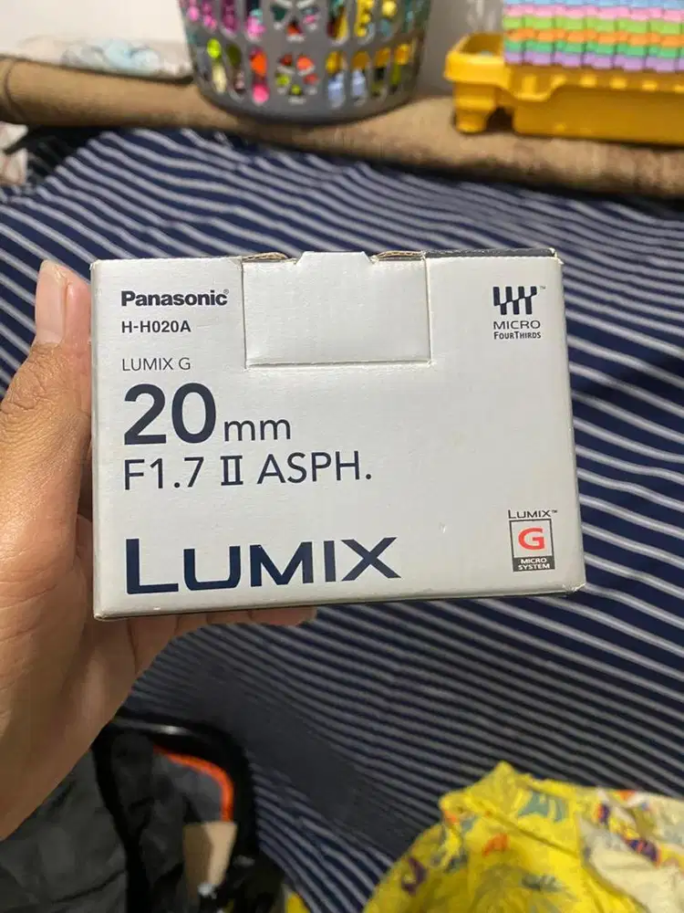 Jual lensa Panasonic Lumix 20mm f/1.7 II ASPH (Mark II).