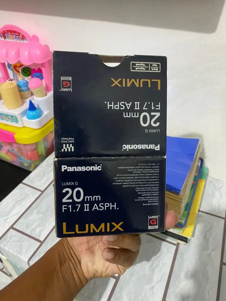 Jual lensa Panasonic Lumix 20mm f/1.7 II ASPH (Mark II).