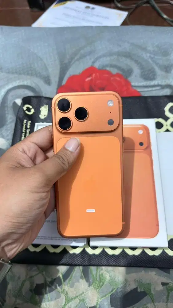 iphone 17 pro max orange 256gb ibox