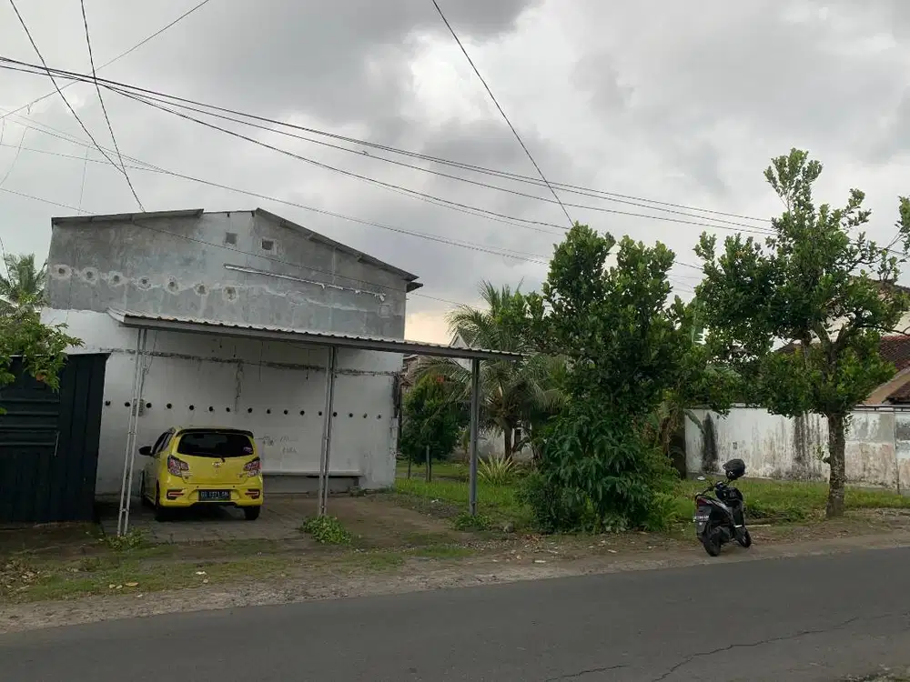 dijual tanah beserta bangunan diatasnya