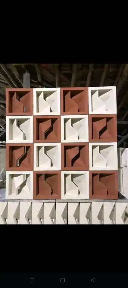 Roster beton minimalis