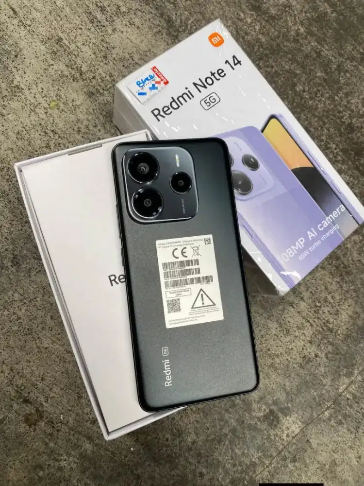 Redmi Note 14 5g 12/512 Kamera Jernih 108Mp OIS
