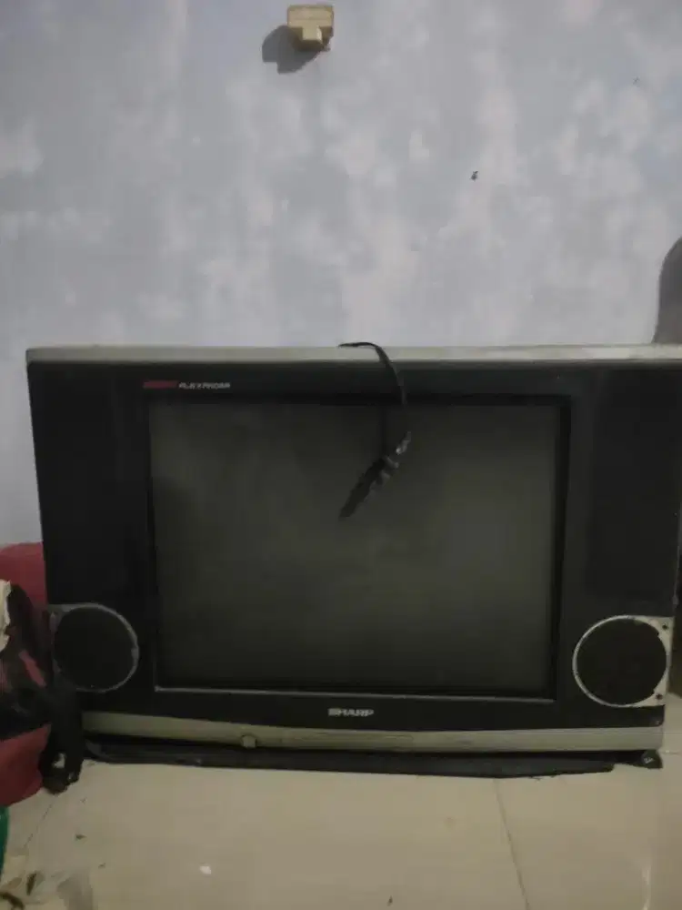 TV Tabung Sharp 29 inch kondisi nyala butuh service