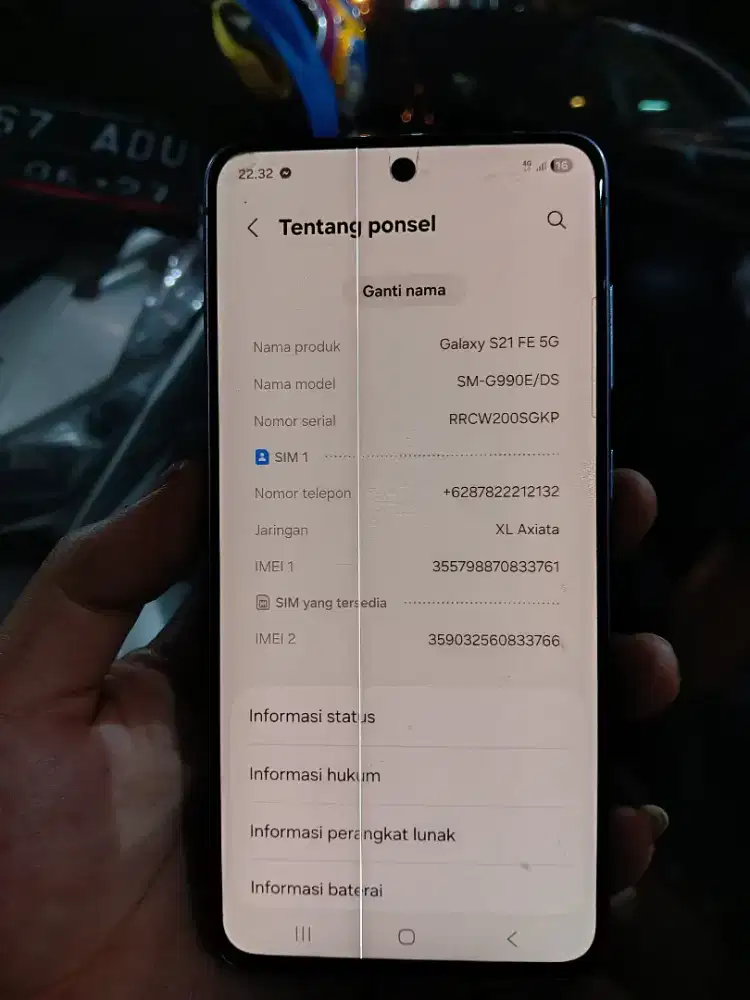 SAMSUNG S21 FE 5G 8/256 FULLSET