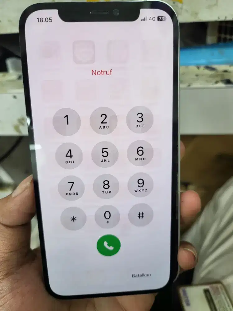 Lcd only ip 12pro/12biasa original copotan