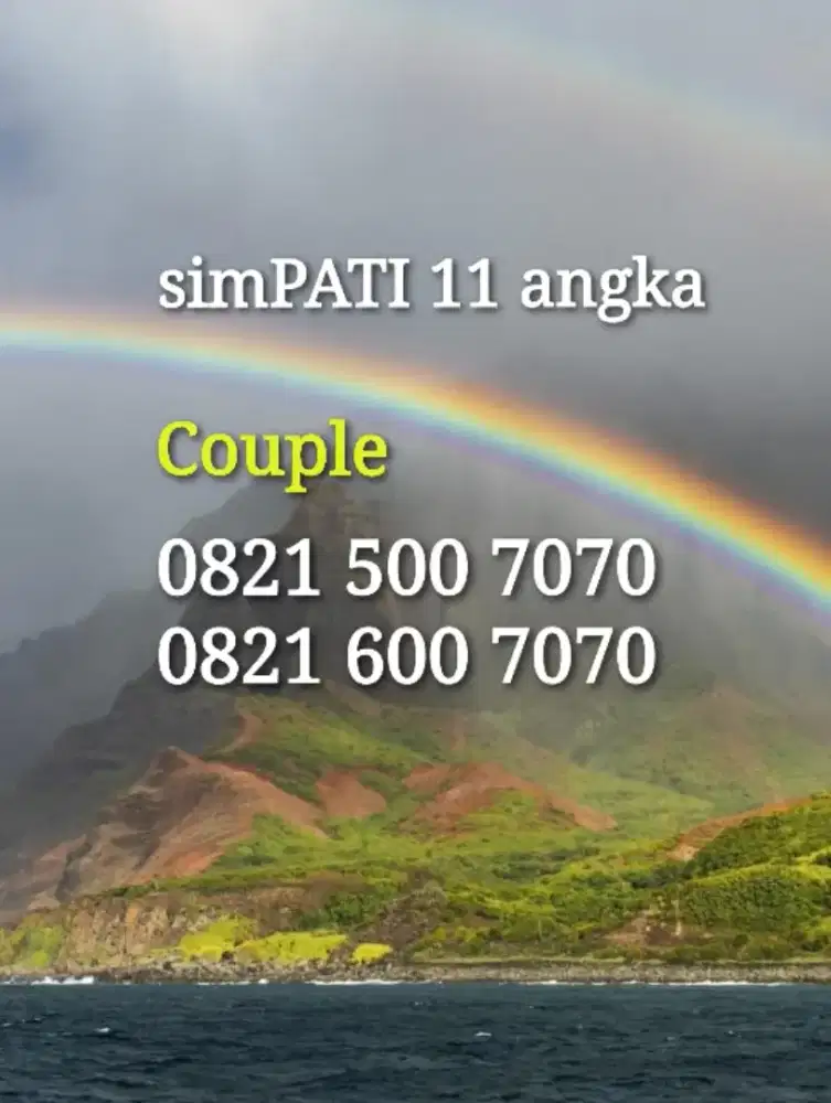 Nomor cantik buat 2 isteri