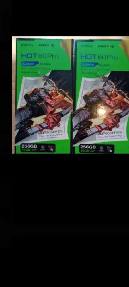 Infinix hot 60i ram 8gb 256gb dan6/128 resmi