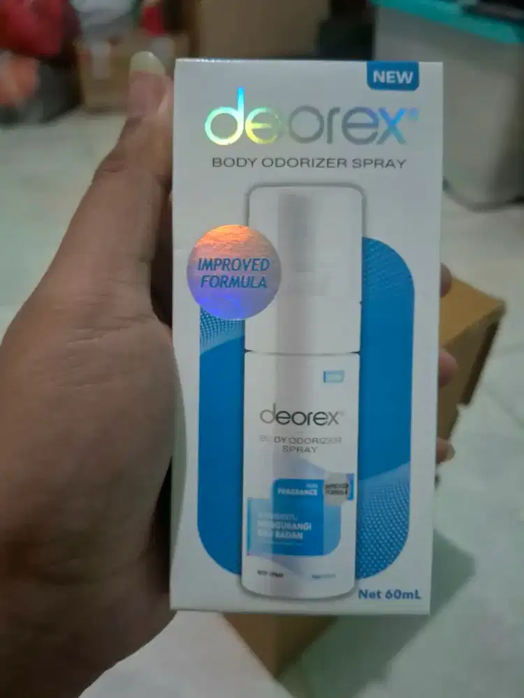 Deorex Body Odorizer Non Fragrance Spray 60ml Pengganti Deodorant