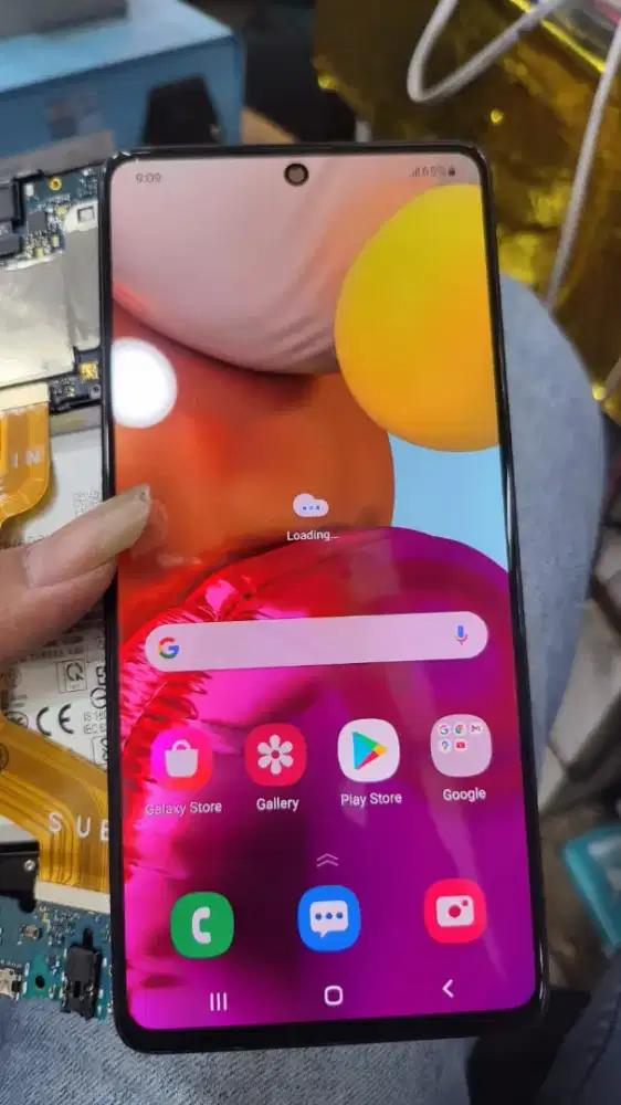 Lcd only samsung a71 origina copotan