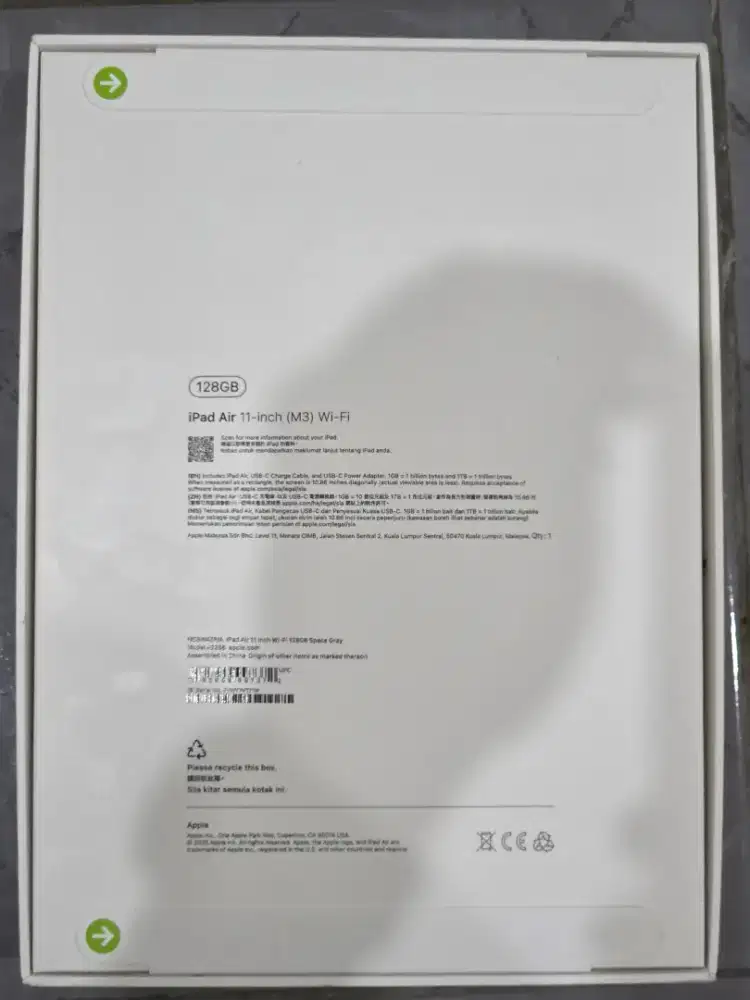 Dijual Murah Ipad Air 11 inch M3  (Masih segelan)