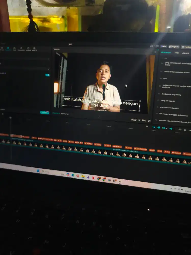 Editor Video untuk Reels dan YouTube
