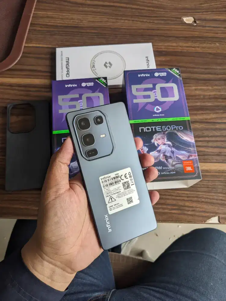 Infinix note 50 pro 8/256Gb fullser original bergaransi