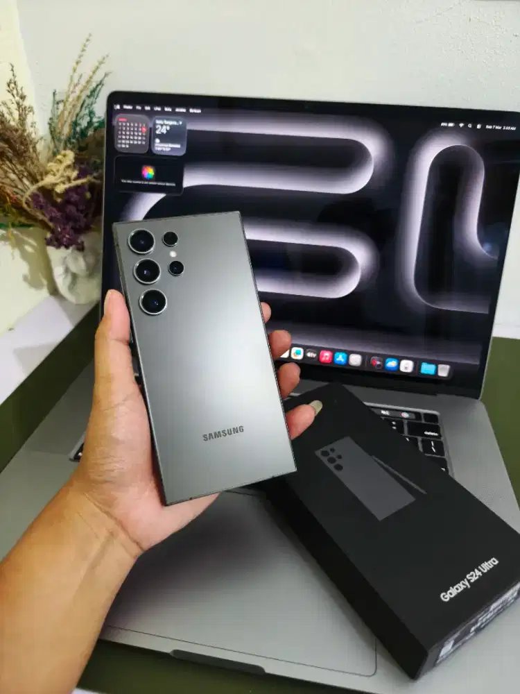 Samsung s24 ultra 12/256gb fullset mulus