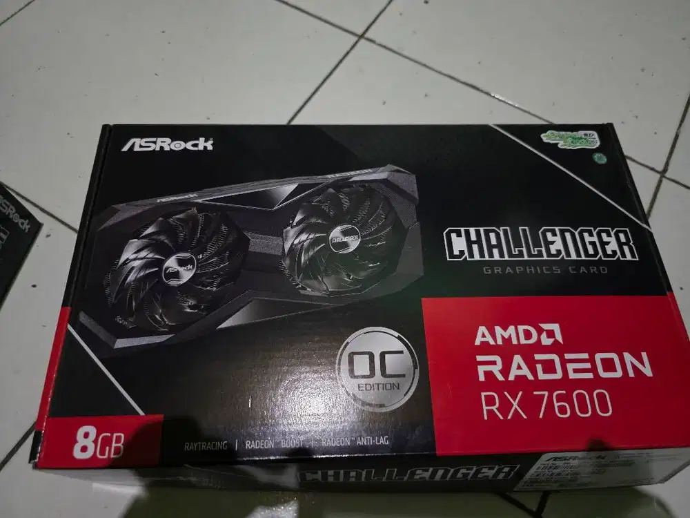 [USED] [SECONDHAND] ASROCK AMD RADEON RX 7600 (8GB)