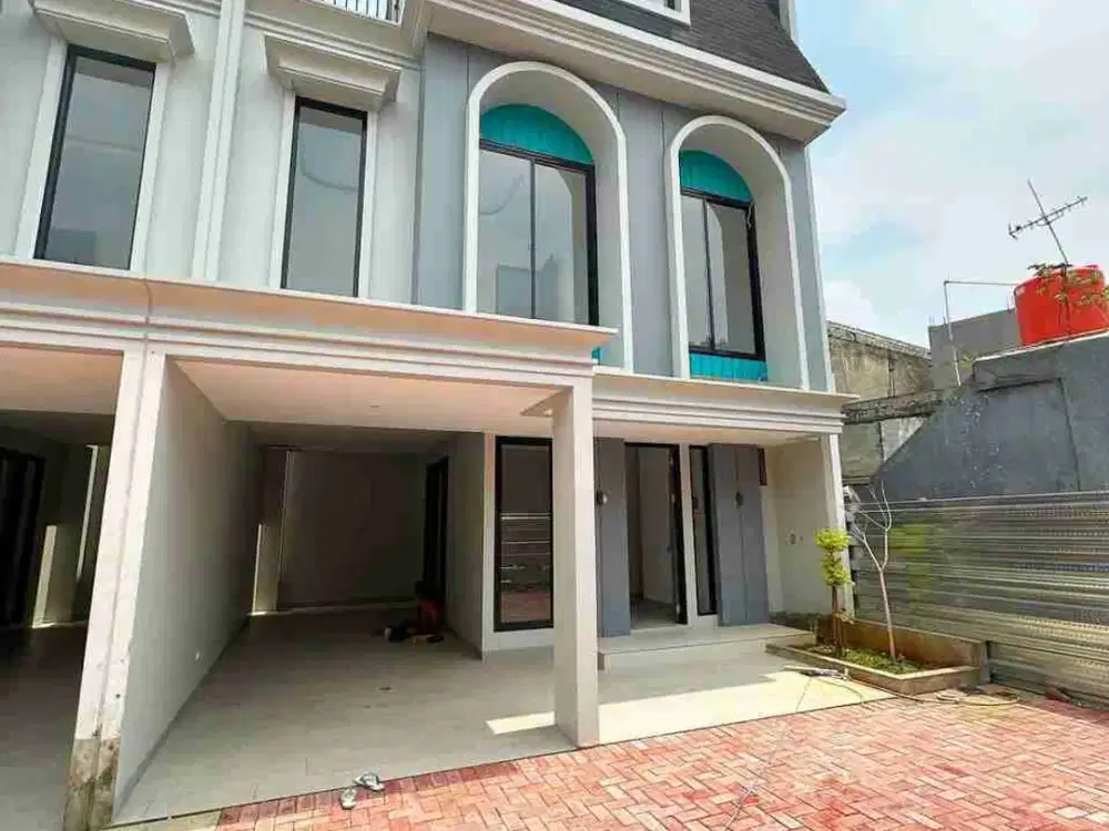 Dijual Rumah Cluster SIAP HUNI 3 Lantai Akses Tol Bambu Apus Setu Cipayung Jakarta Timur