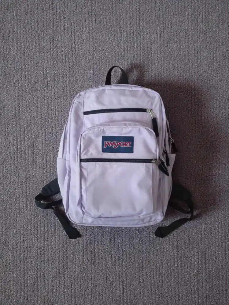 Jansport Big Student Lilac Backpack (Tas Ransel Sekolah/Daily Daypack)