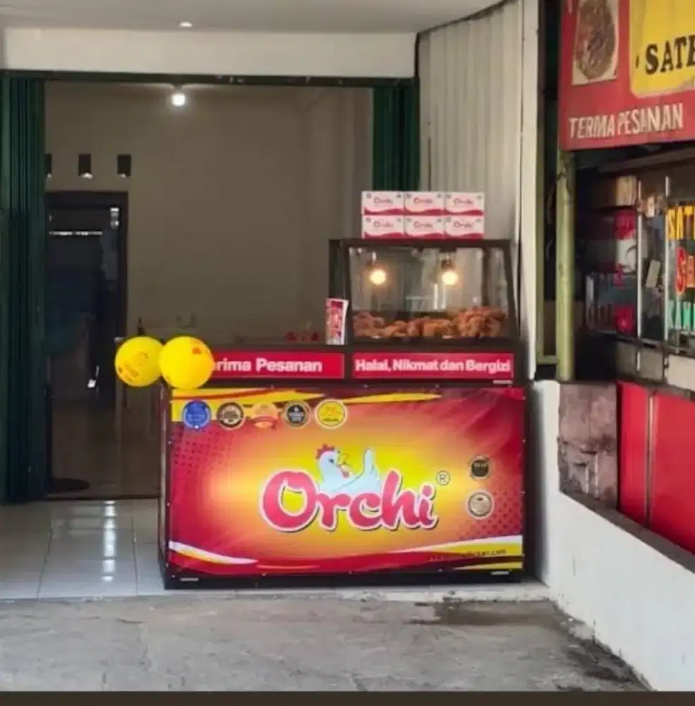 Gerobak fried chicked