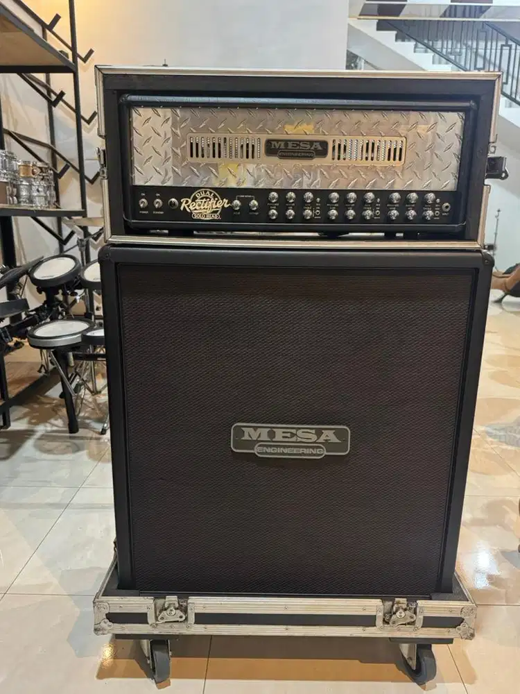 Amp Mesa Boogie dual rectifier  Head kabinet  Kondisi like new