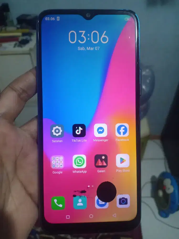 Itel vision 1 pro 4G 3/32 layar 6.5 inchi siap pakai