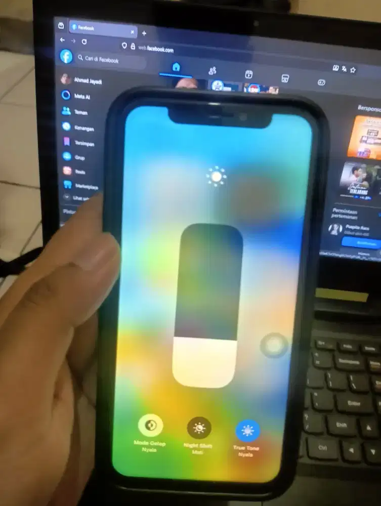 iPhone x 256+realme 10 4g jadiin satu hp aja