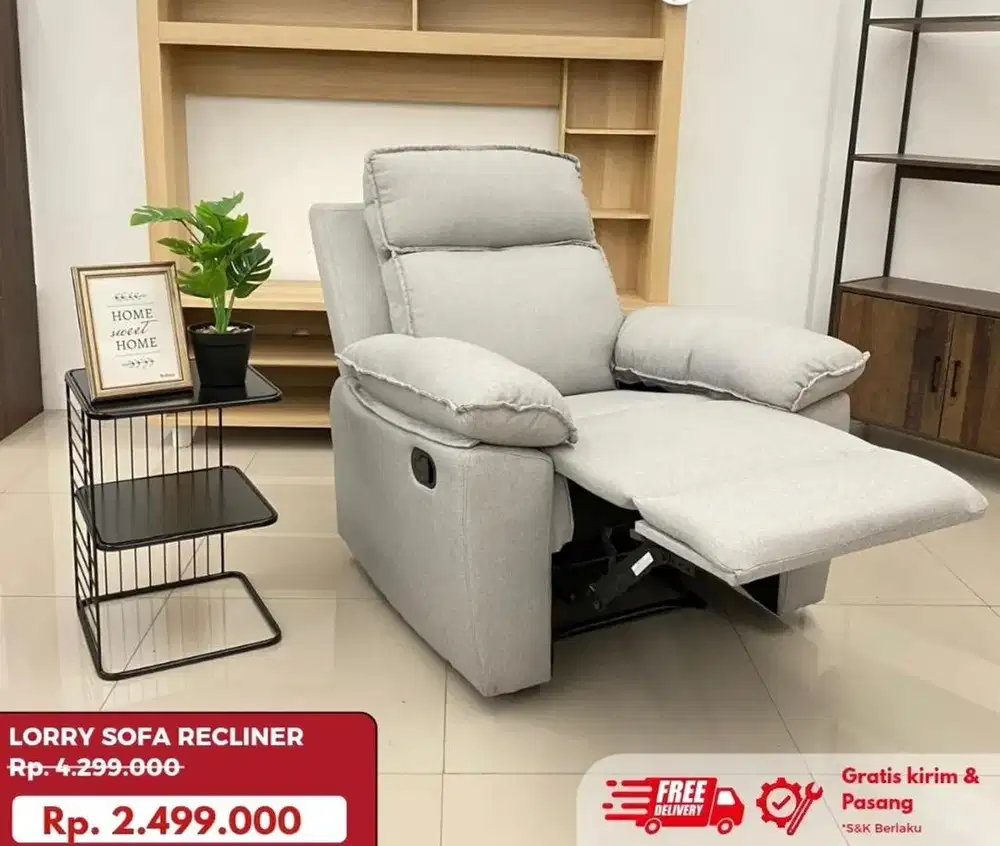 Lorry recliner sofa