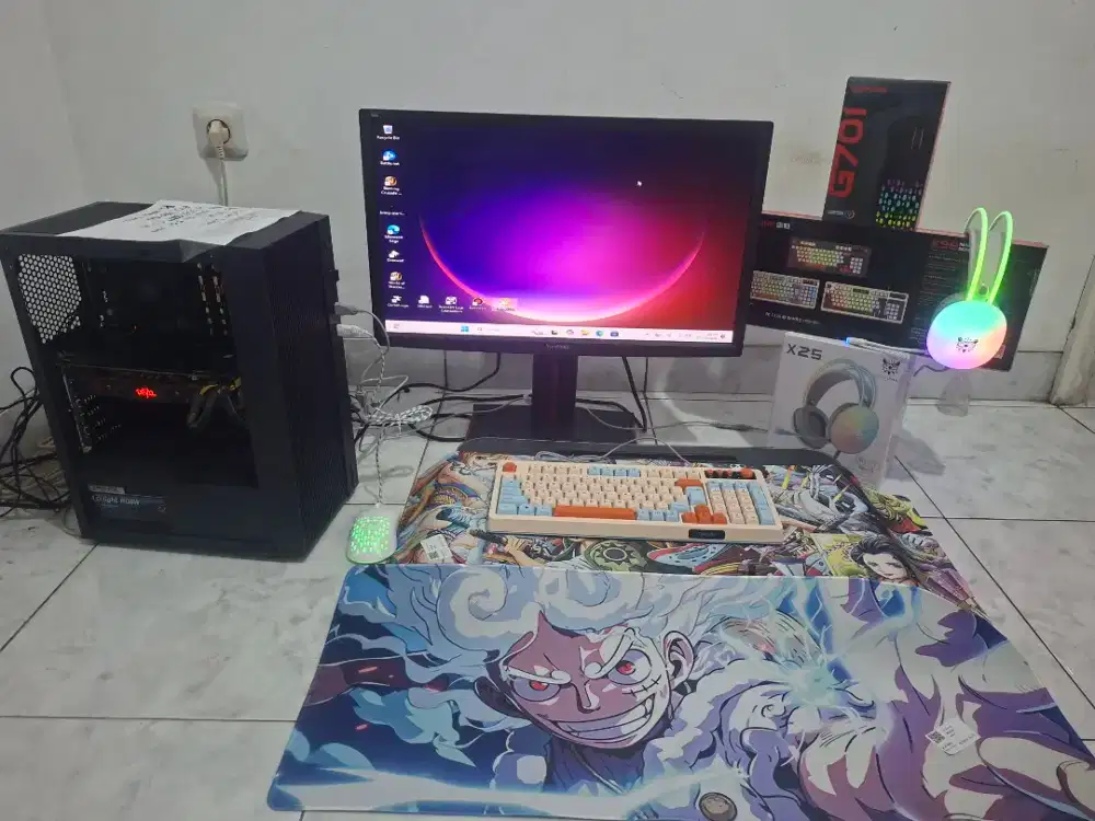 Pc Murah Pc Gaming Editing Pc Fullset Core i7 Gen 7 Rx 580 8GB rx 6800