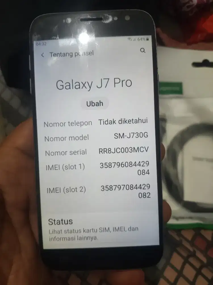 SAMSUNG J7 PRO (BEKAS)
