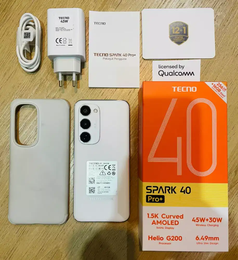 TECNO SPARK 40 PRO PLUS (8/256) NFC Aurora white