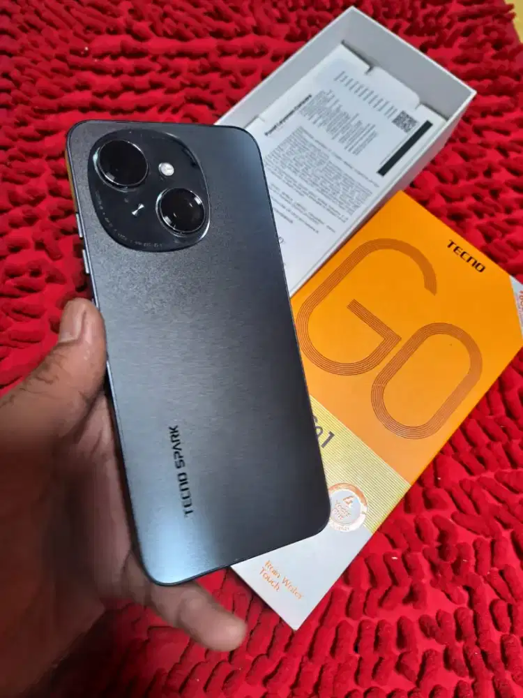 Tecno spark go ram 4/128 mulus fulset no minus