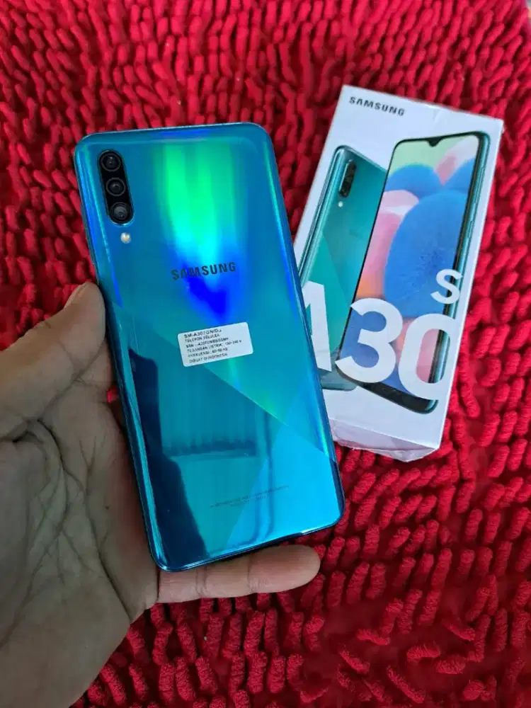 Samsung A30s NFc layar amoled mulus fulset kamera jernih