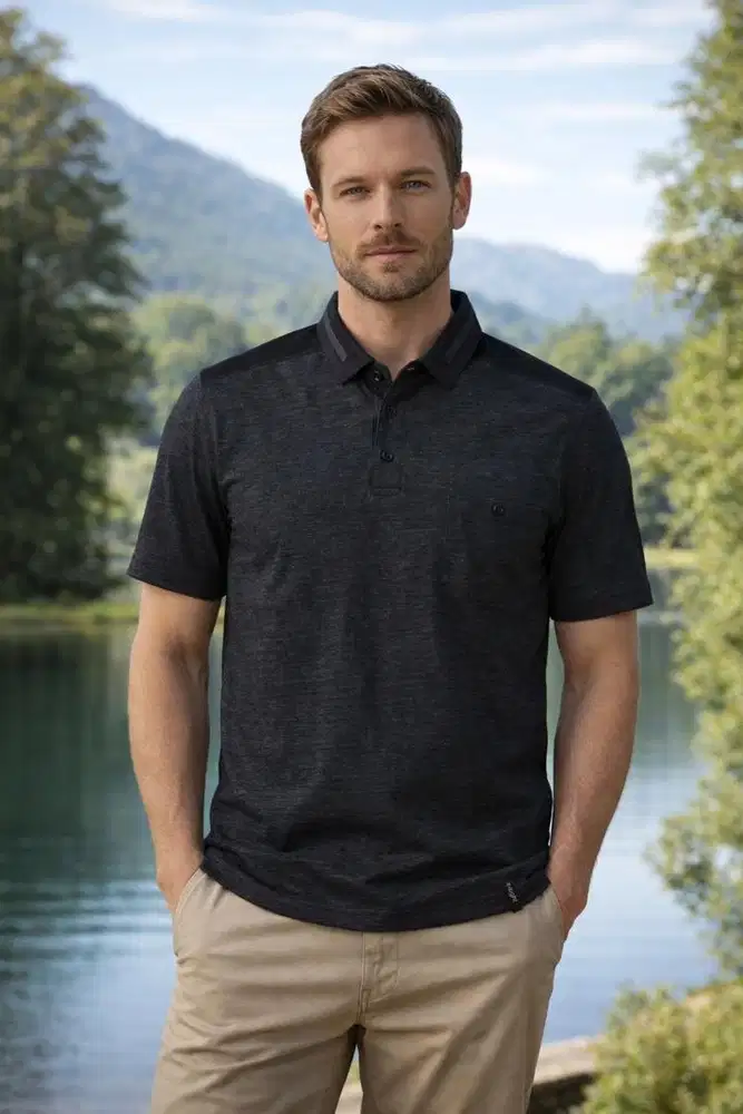 Polo Shirt X-Eight BlackGrey