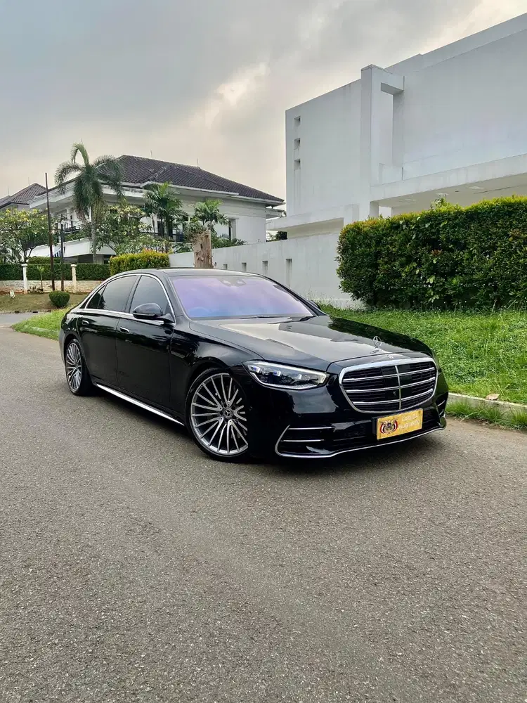 Mercedes Benz W223 S500L Tahun 2023 KM 9rb antik
