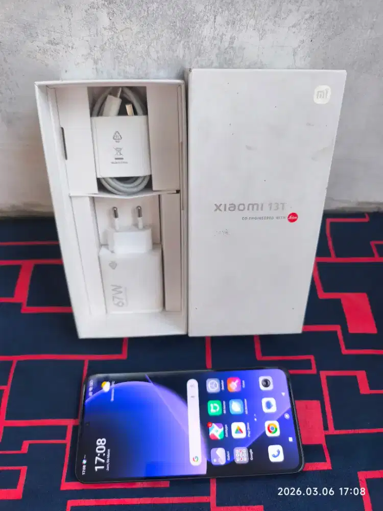 Xiaomi 13T 12/256 Fullset ori segel mulus no minus Ex Flagship