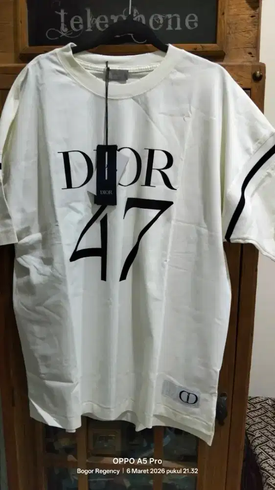 T Shirt Dior kaos oversize