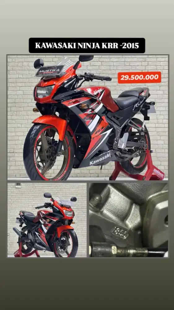 Kawasaki ninja KRR 2015