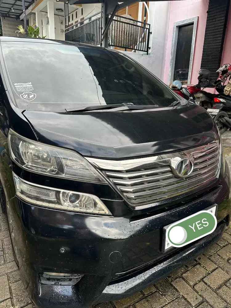 Toyota Vellfire 2011 AT Ternyaman siap mudik