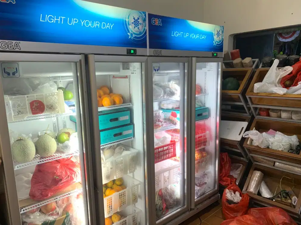 SHOWCASE GEA EXPO 600 AH/CN – 600 Liter | Kondisi Sangat Bagus | Siap