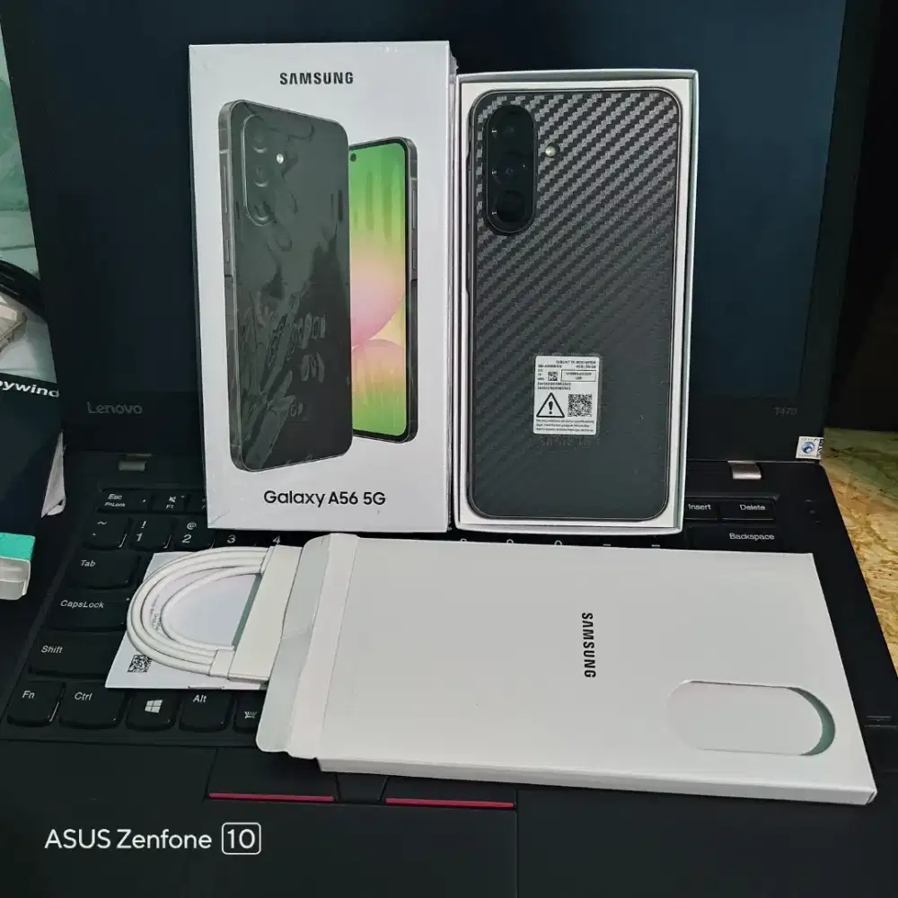 JUAL SAMSUNG A56 8/256 GREY/BLACK