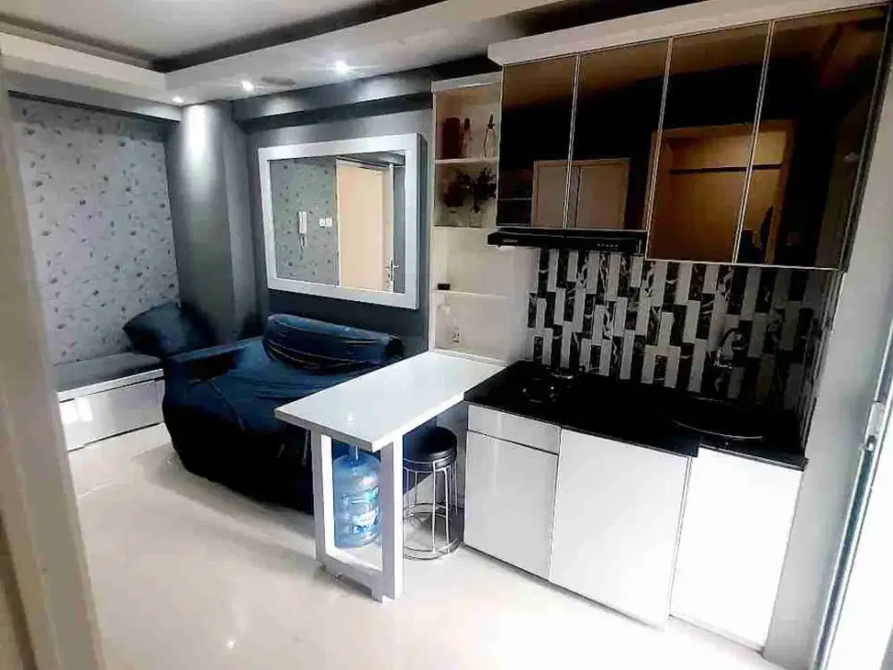 sewa 2 br murah tower catleya view kolam bassura city
