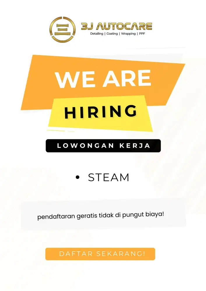 Lowongan pekerjaan cuci mobil, cikupa