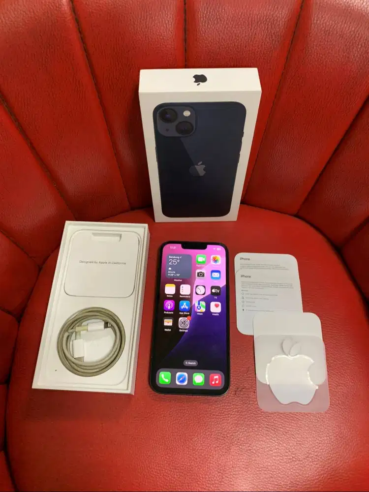 iPhone 13 256gb Midnight iBox Digimap ID/A Fullset ORI