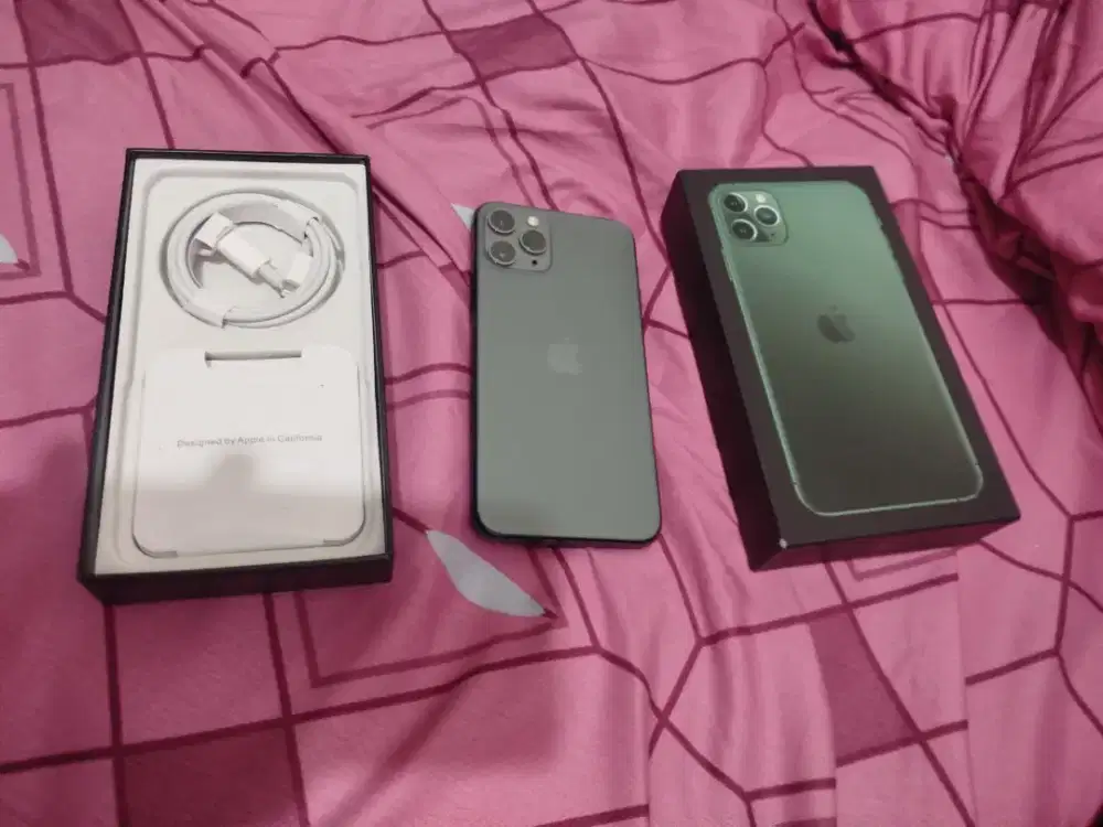 iPhone 11 pro 256gb masih tahap apple