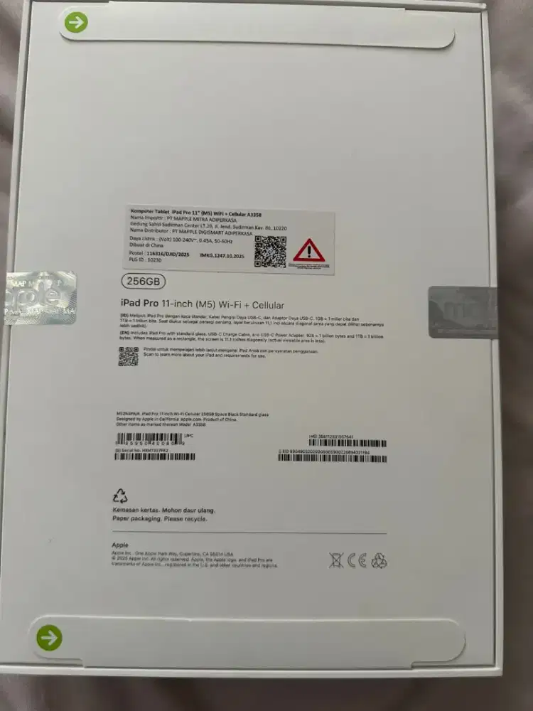 Dijual Ipad Pro M5 Masih Baru 21jt/nego