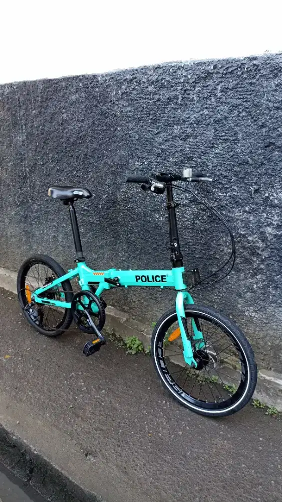 Sepeda lipat police texas
