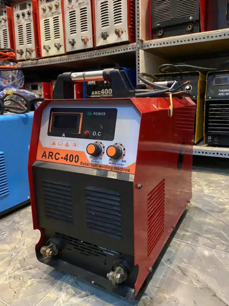 MESIN LAS BEKAS MMA 400A LIN COLNZONTER 3 PHASE SMAW STIK LISTRIK