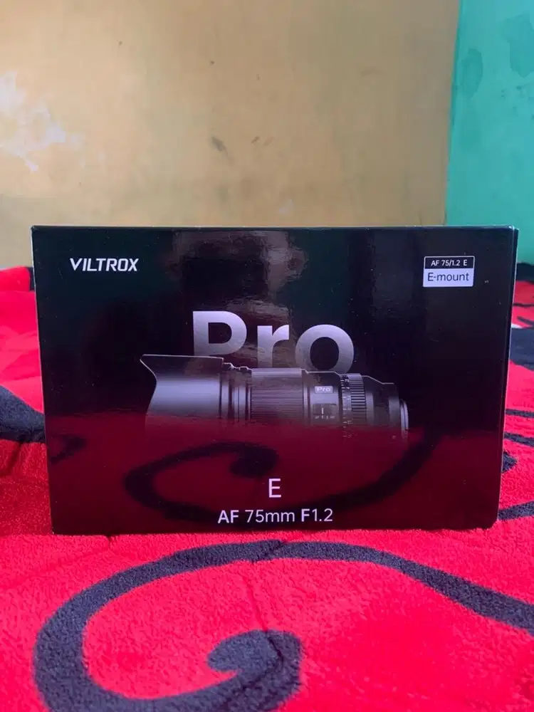Lensa Viltrox 75mm f1.2 for Sony E-mount