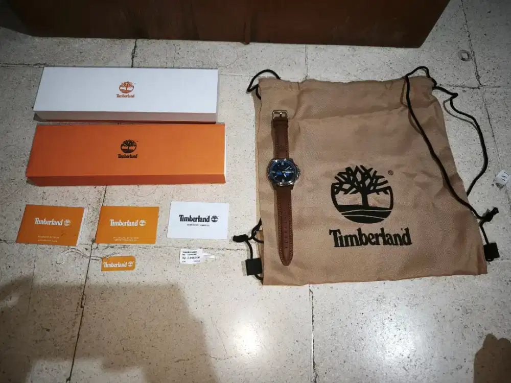 Jam Tangan Timberland original (baru 2x dipakai)